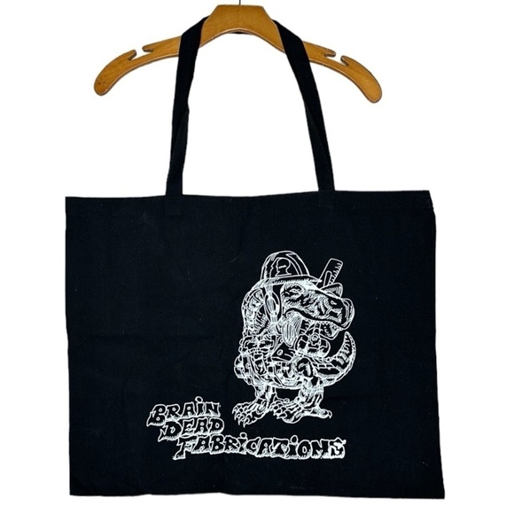NEW Brain Dead Fabrications Sunset Large Canvas Tote Bag 18” x 22” - Picture 1 of 3